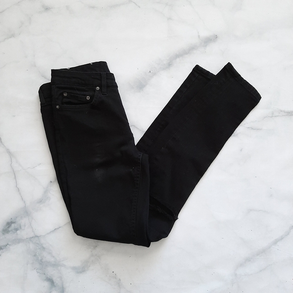 Acne Studios Denim - Acne Studios Skin 5 Black Denim Jeans 27/32